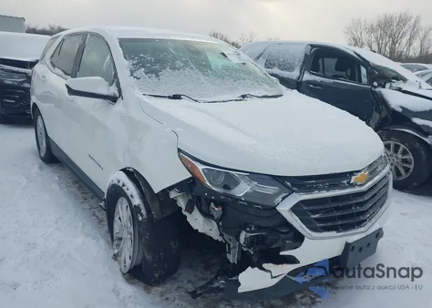 2021 Chevrolet Equinox Fwd Lt из США, поврежденный, VIN 3GNAXKEV1MS169563